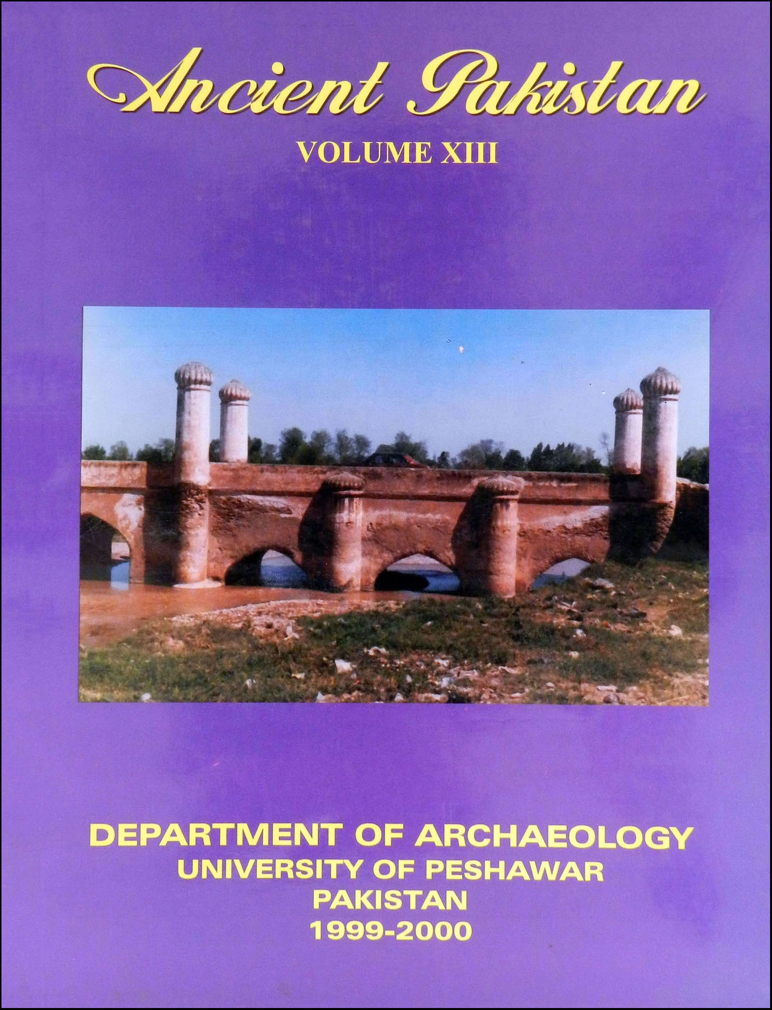 					View Vol. 13 (1999): Ancient Pakistan
				