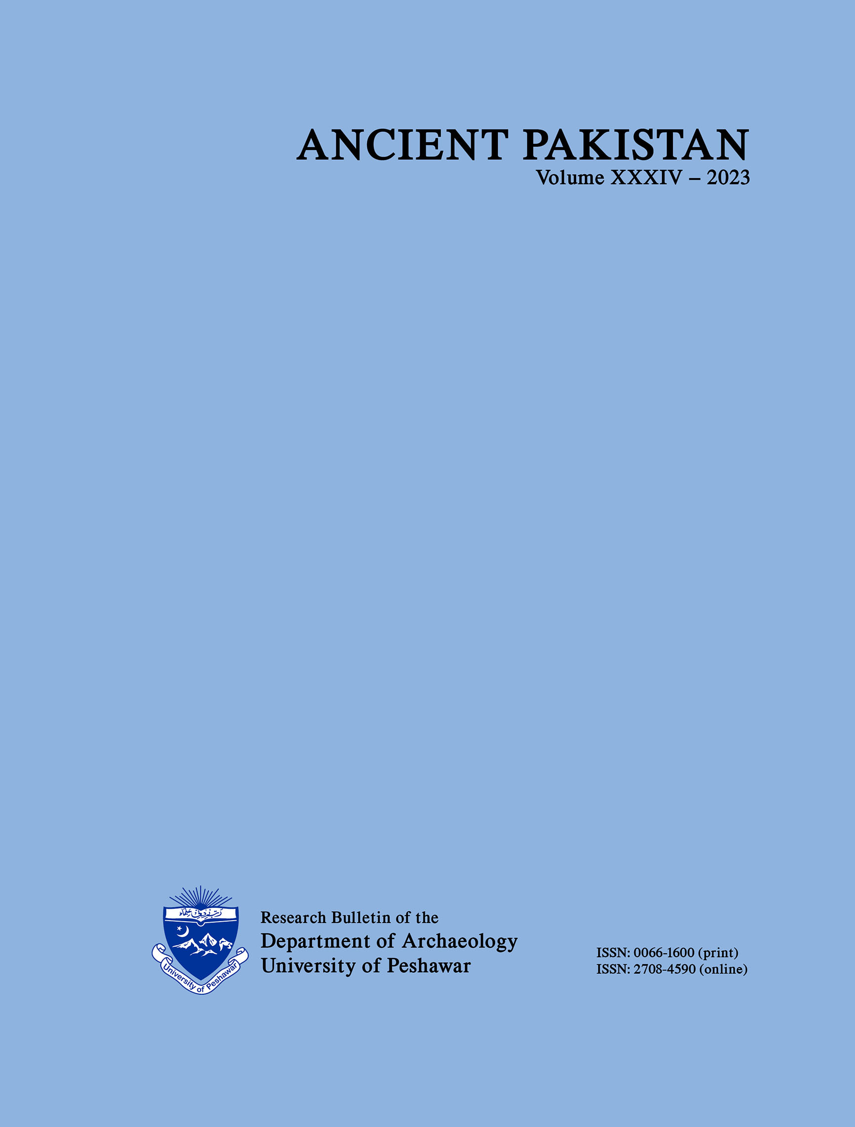 					View Vol. 34 (2023): Ancient Pakistan
				