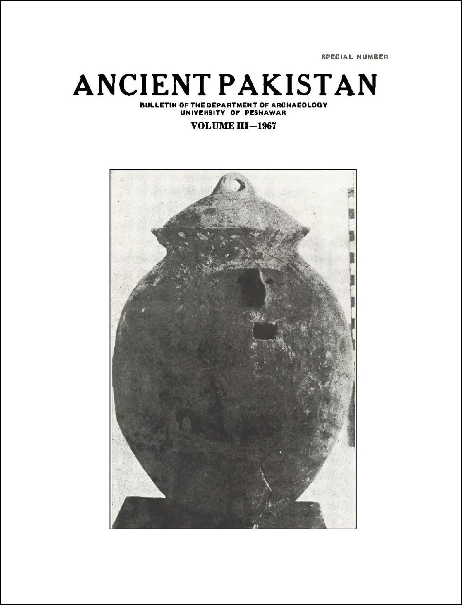 					View Vol. 3 (1967): Ancient Pakistan
				