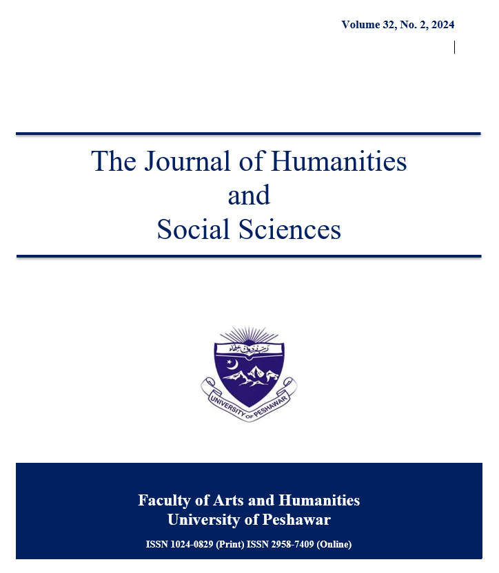 					View Vol. 32 No. 2 (2024): The Journal of Humanities and Social Sciences
				