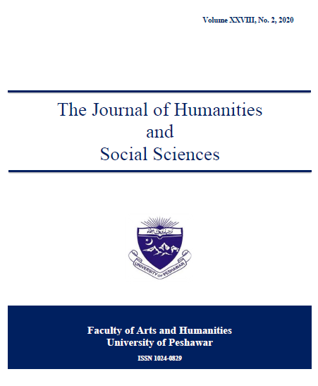 					View Vol. 28 No. 1 (2020): The Journal of Humanities and Social Sciences
				